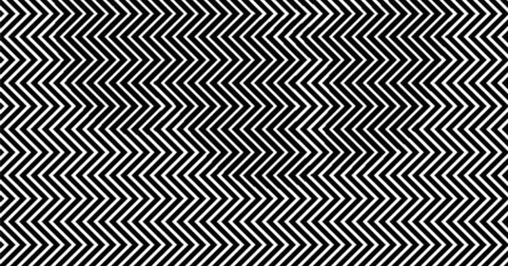 Most People Who See This Image Will Only See Wavy Lines. Can You See